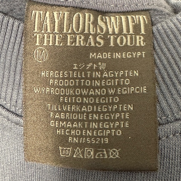 Taylor Swift Eras Tour blue sweatshirt #TaylorSwiftErasTour - Picture 3 of 3